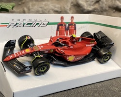 Skala 1/43 Scuderia Ferrari F1 - 75 #55 C.Sainz fr Bburago 36832 #55