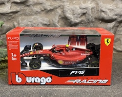 Skala 1/43 Scuderia Ferrari F1 - 75 #55 C.Sainz fr Bburago 36832 #55