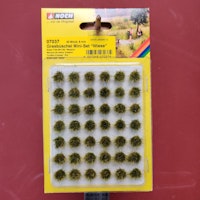 NOCH 07037 Grästuvor mini äng/Grass Tufts Mini Set Meadow 42 stycken/pcs