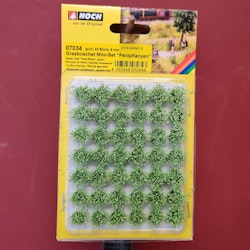 NOCH 07034 Plantering grästuvor mini/Grass Tufts Mini Set “Field plants" 42 stycken/pcs