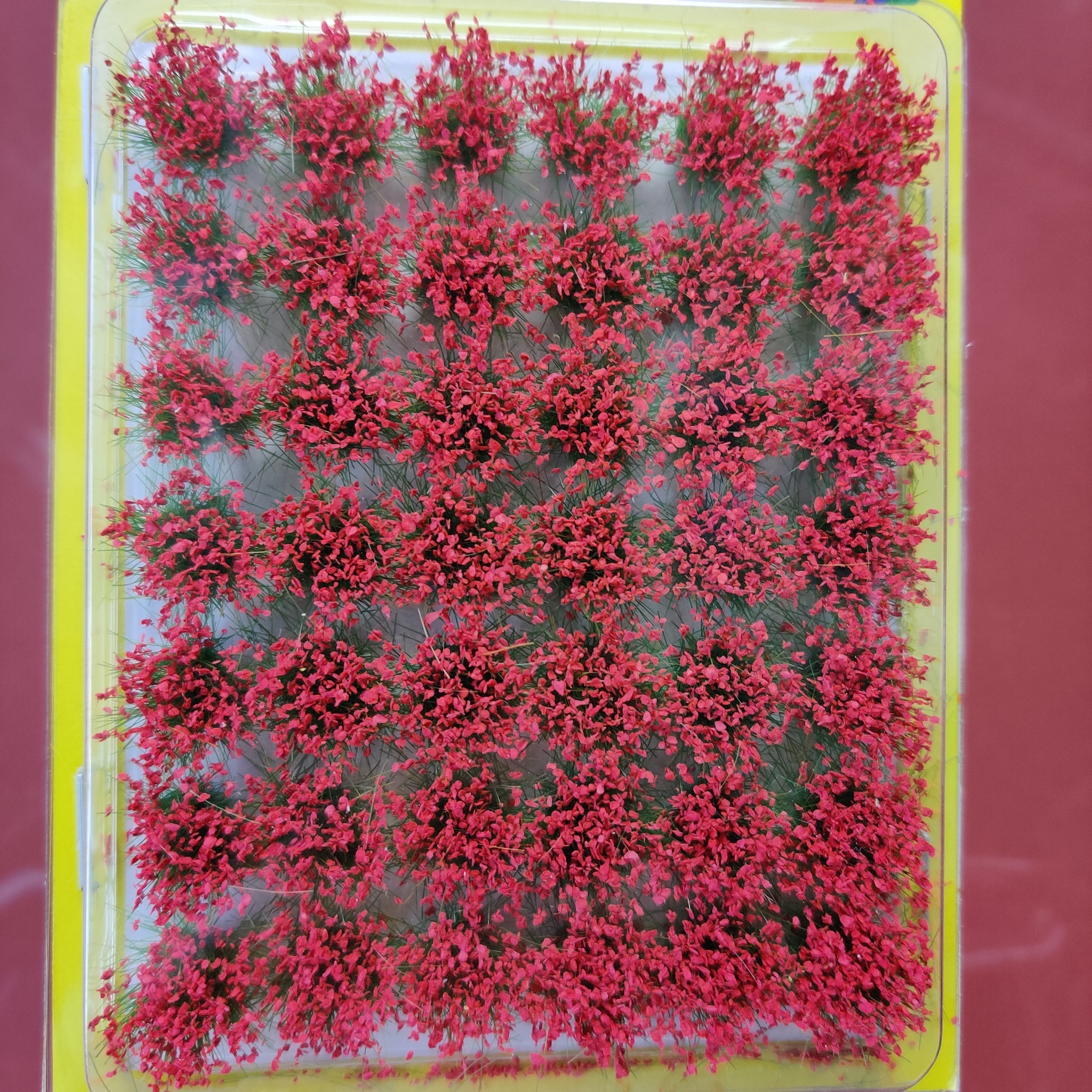 NOCH 07042 Blommande grästuvor XL/Grass Tufts Mini Set XL blooming 42 stycken/pcs