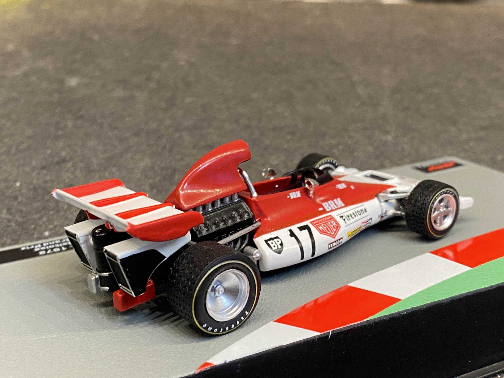 Skala 1/43 Formula 1, BRM P160B - Jean-Pierre Beltouise - 1972 Monaco Grand Prix