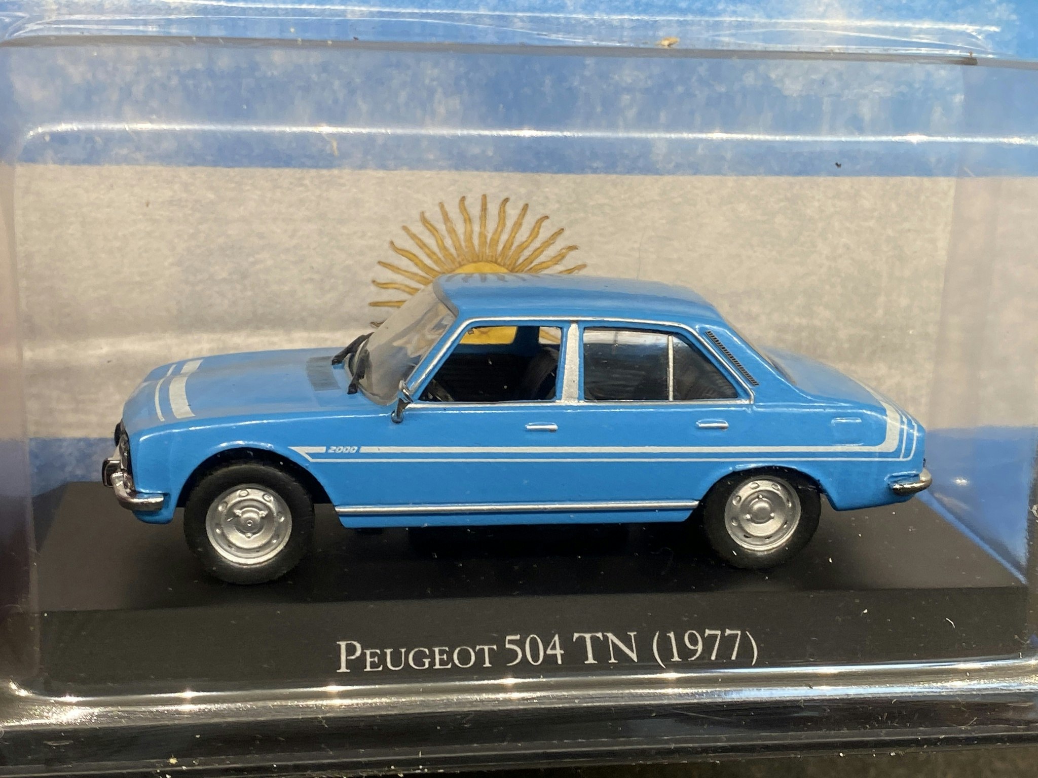 Skala 1/43 Peugeot 504 TN 1977 fr Editorial Salvat