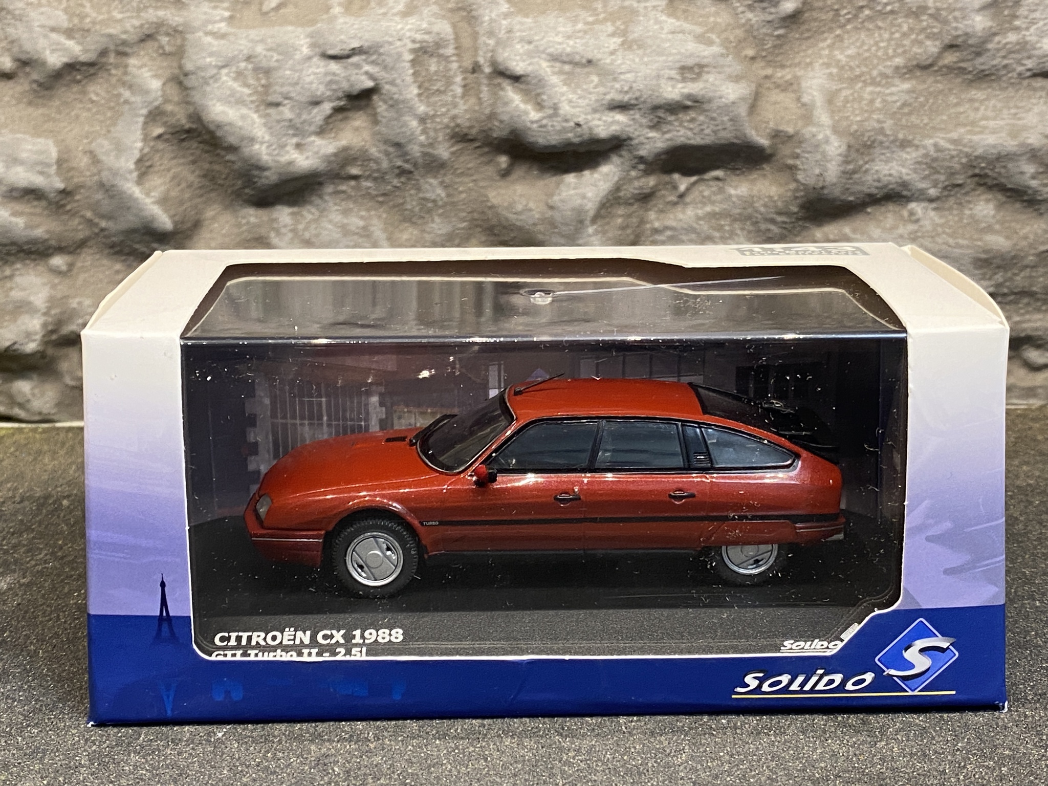 Skala 1/43 Citroen CX GTi Turbo II 2,5l 1988 , fr Solido