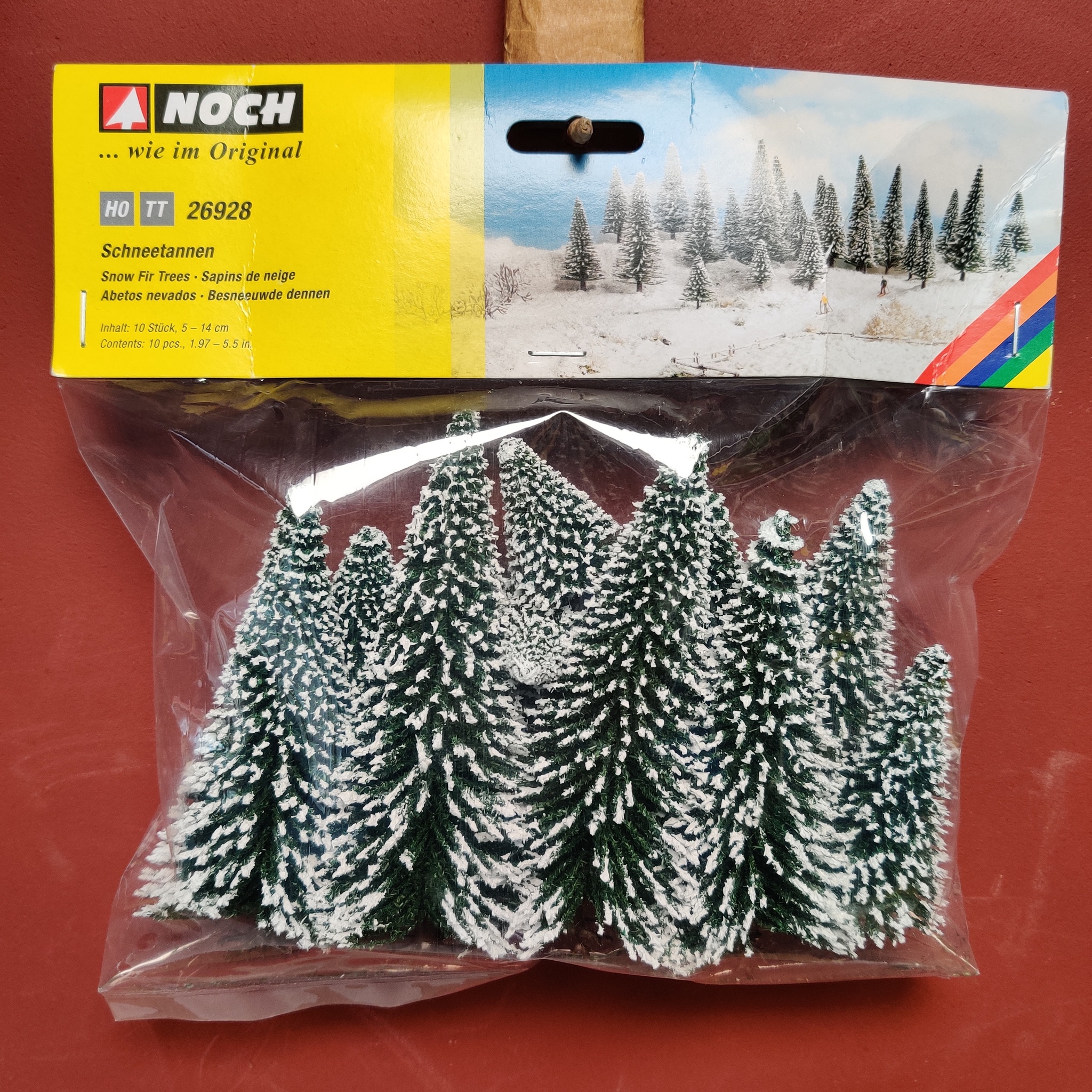 NOCH 26928 Snöiga granar/Snow Fir Trees 10 stycken/pcs