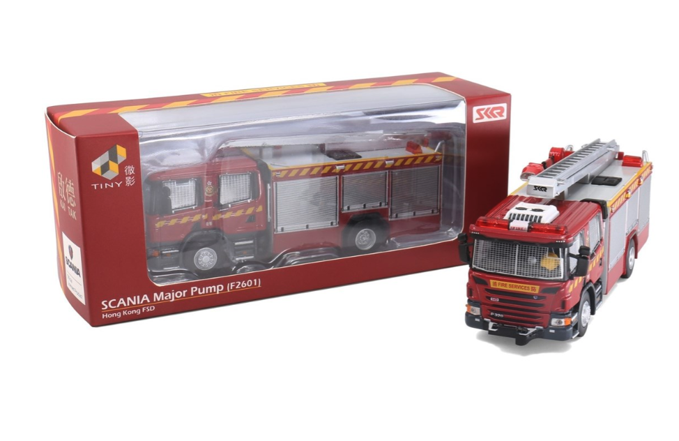 Skala 1/64 Scania Major Pump (F 2601) ATC64957 fr Tiny Toys