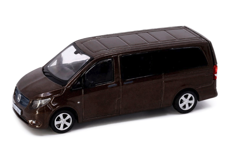 Skala 1/64 MERCEDES-BENZ Vito Brown/brun fr Tiny Toys