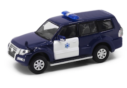 Skala 1/64 Mitsubishi 2015 Pajero - Macau Customs/Tull fr Tiny Toys