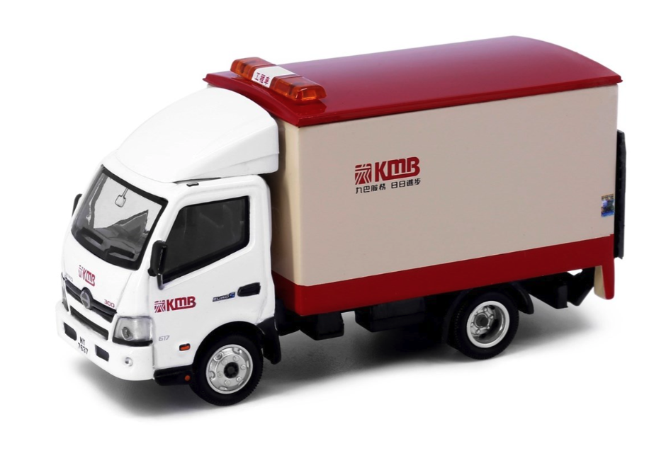 Skala 1/76 HINO 300 KMB Box Lorry fr Tiny Toys