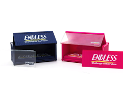 Skala 1/64 - Set 2 containers "ENDLESS" Pink & blue w logo från Tarmac