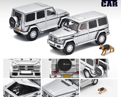 Skala 1/64 Mercedes-Benz G63 - Palladium Silver Metallic (SDU) fr ERA CAR