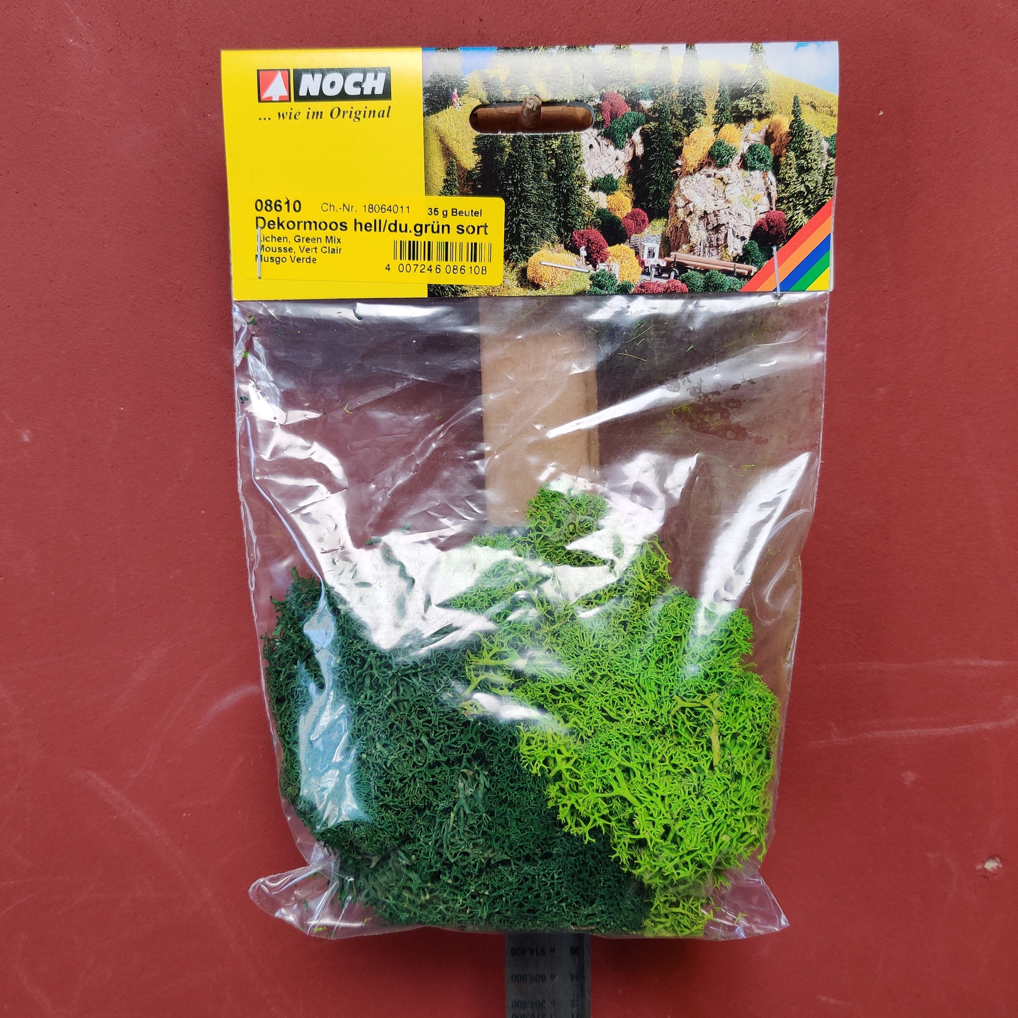 NOCH 08610 Lav, Mossa, grön mix/Lichen Green Mix 35 gram