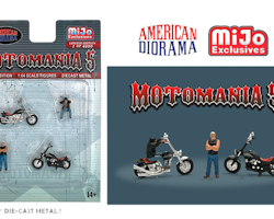 Skala 1/64 Figurer/Figures "Motomania 5" - American Diorama MiJo