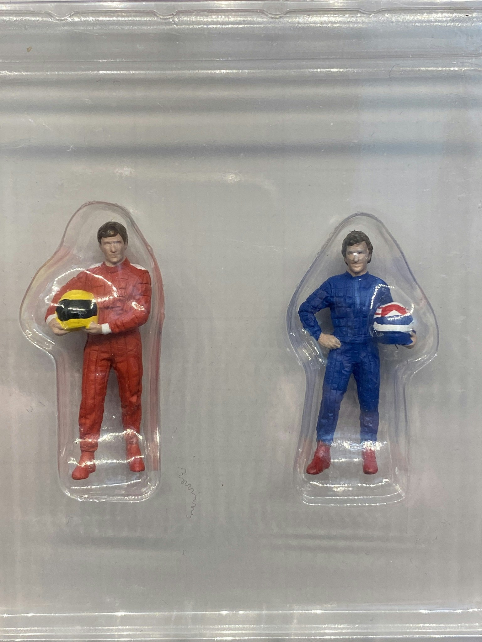 Skala 1/43, 0-skala, Racing Legends 80's Figures - American Diorama AD 76450