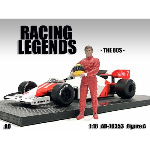 Skala 1/18 AD-76353 Racing Legend - 1980s Driver A - American Diorama