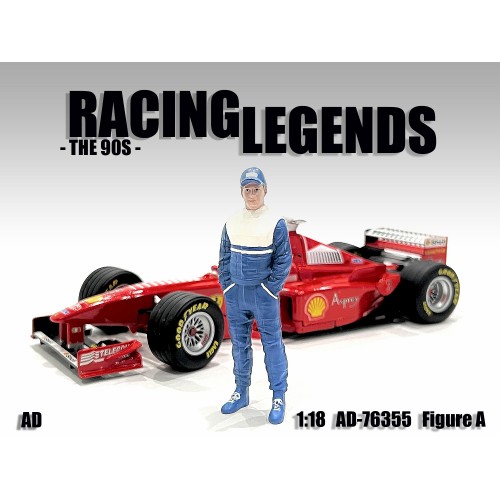 Skala 1/18 AD-76355 Racing Legend - 1990s Driver A - American Diorama