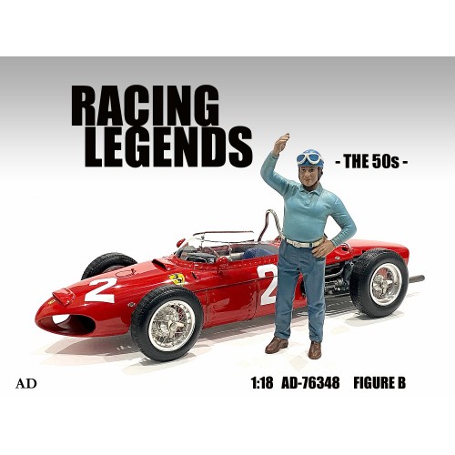 Skala 1/18 AD-76348 Racing Legend - 1950s Driver B - American Diorama