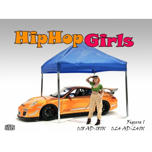 Skala 1/24 AD-24101 Hip Hop Girls - Figure 1 - American Diorama