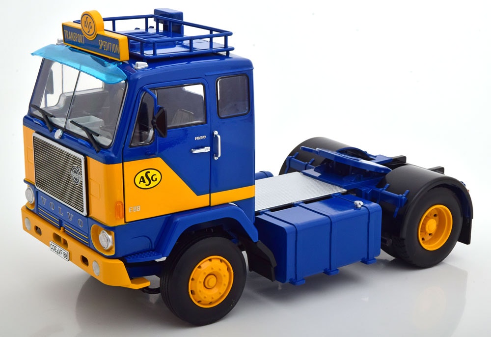 Skala 1/18 Volvo F88 ASG 1965, ASG Road Kings / KK-scale