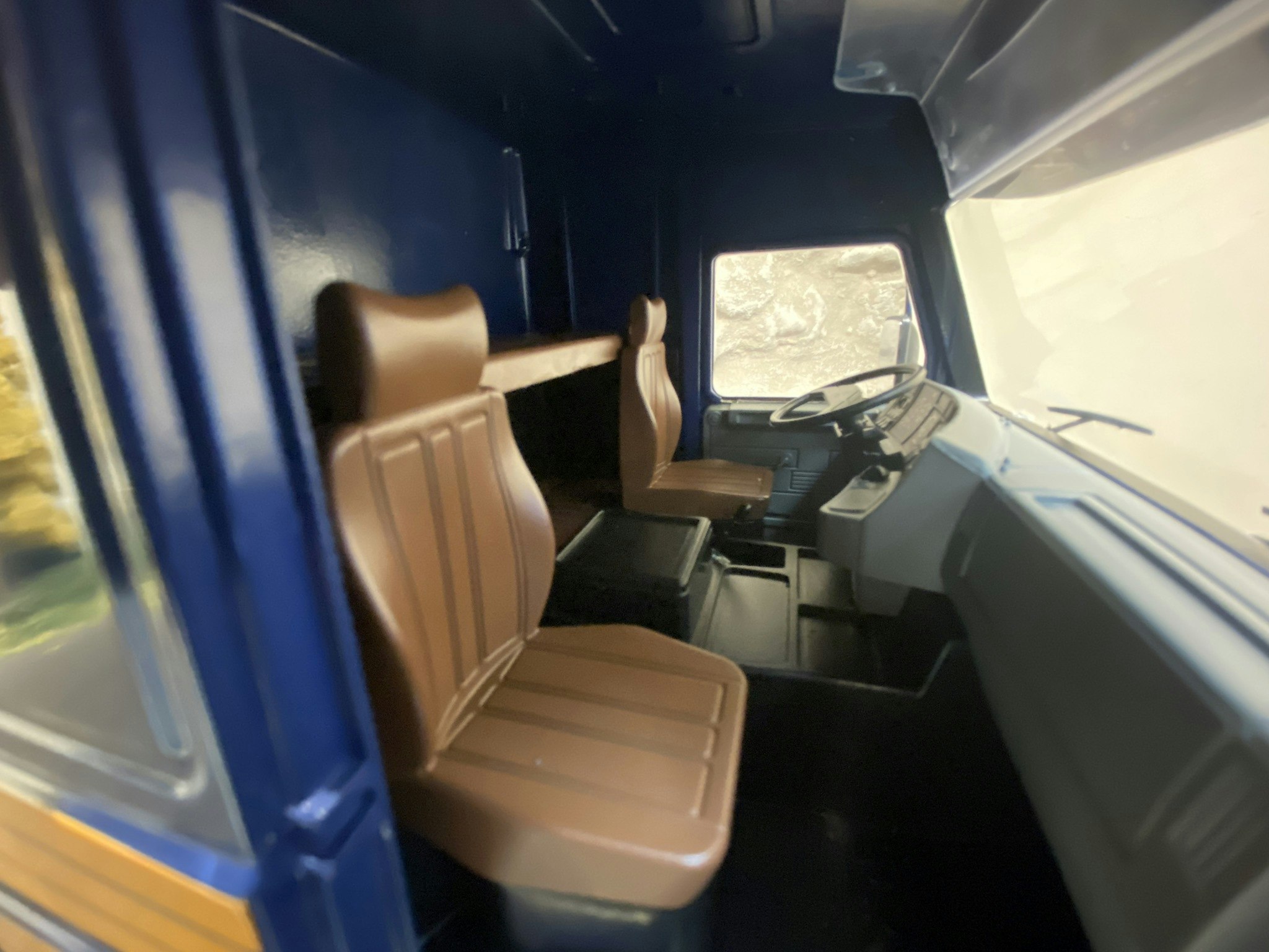 ミニカー　1/18 スカニア 143 トップライン 1987 ASG(ダークブルー×イエロー) [MCG18238] Skala 1/18 Scania 143 Topline , dark blue/yellow, ASG 1987