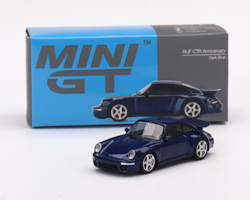 Skala 1/64 - (Porsche 911)  RUF CTR Anniversary Dark Blue fr MINI GT