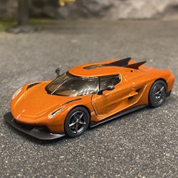 Skala 1/64 - Koenigsegg Jesko Absolut, Sweet Mandarin fr Poster Cars