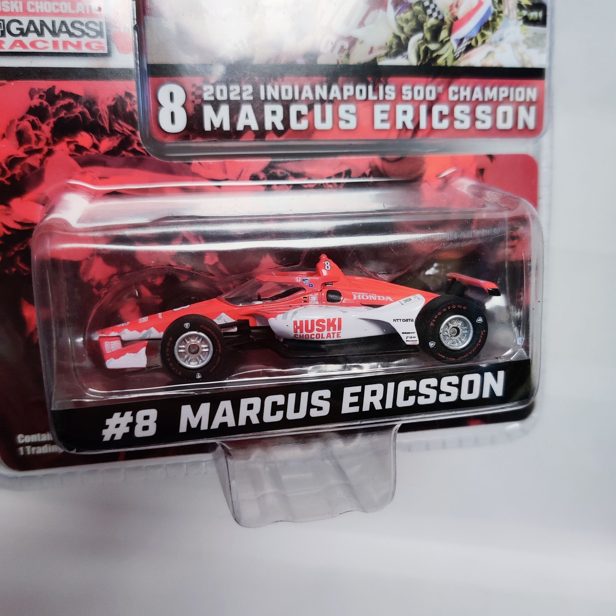 Skala 1/64 Indianapolis 500 2022 #8 Marcus Ericsson, Chip Ganassi Racing fr Greenlight
