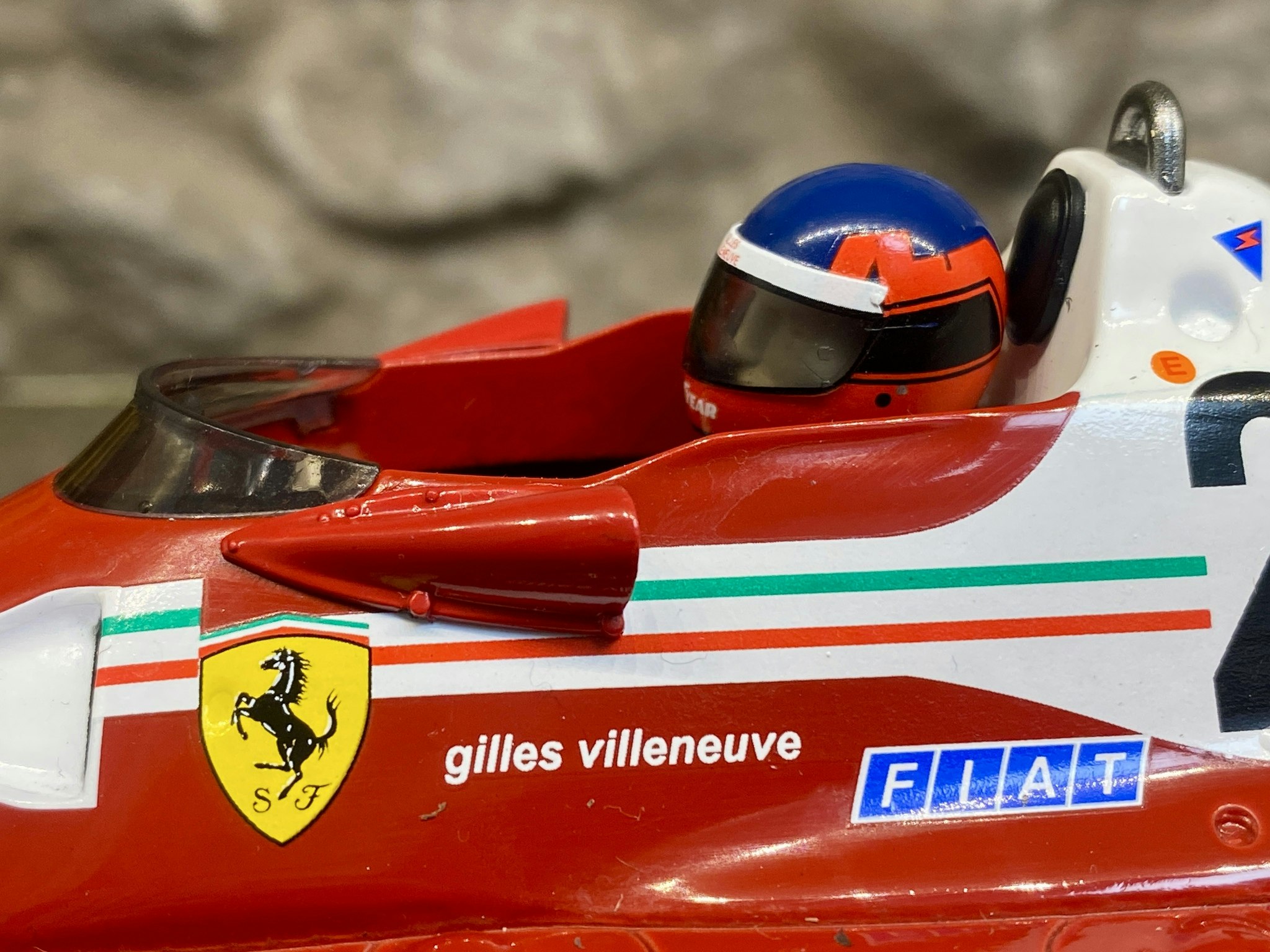 Skala 1/18 Ferrari 312 T2B #21 G Villeneuve Canadian GP 1977 fr MCG