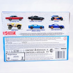 Skala 1/64 HOT WHEELS Legends - Legends Theme Park 6st/pcs bilar/cars