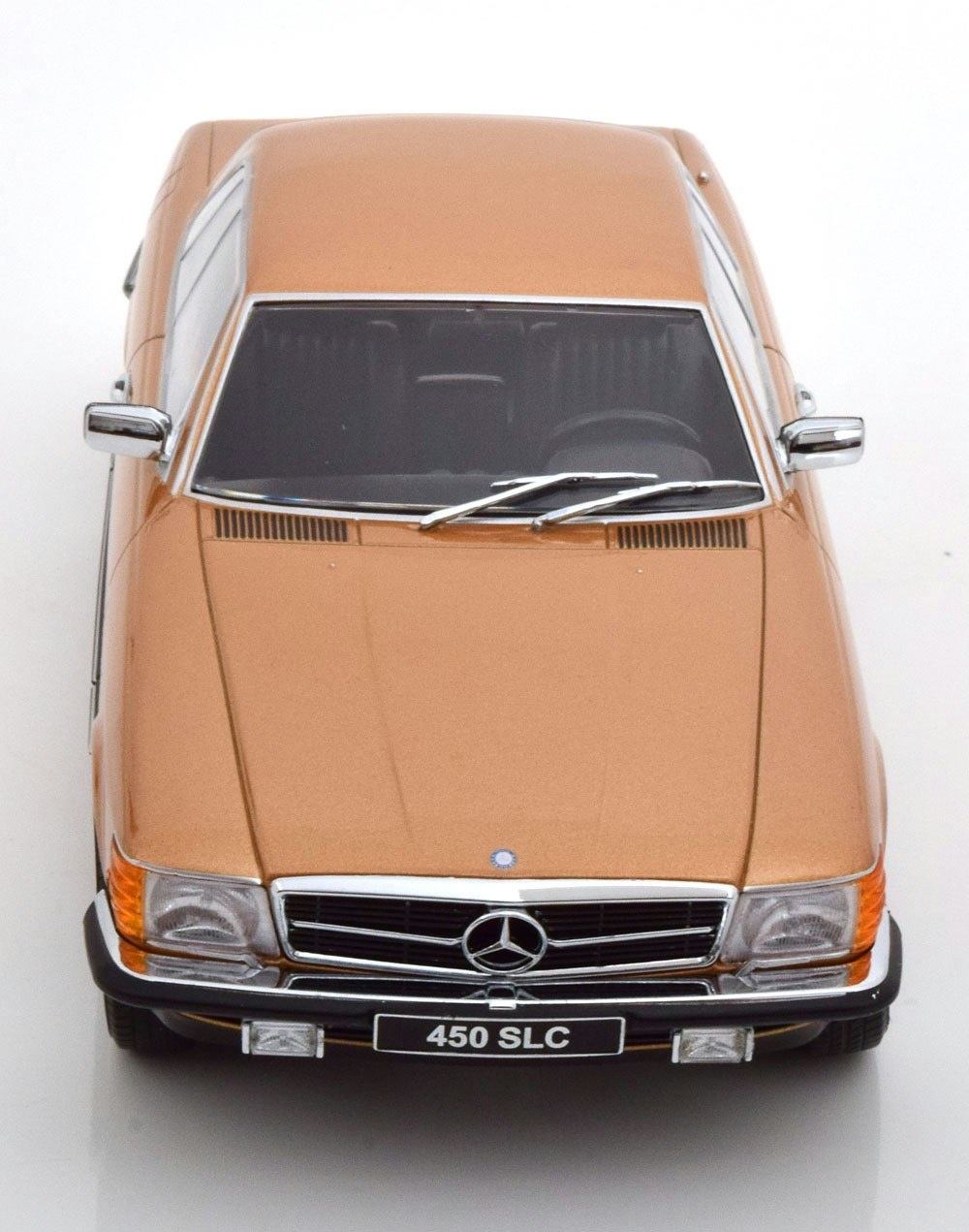 Skala 1/18 Mercedes-Benz 450 SLC (C107) 1973, Gold metallic fr KK-scale