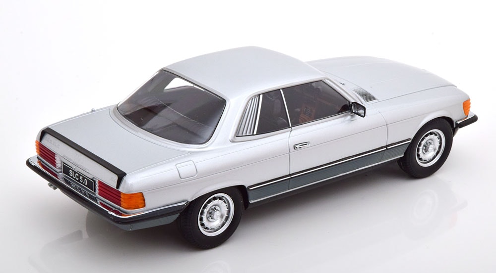 Skala 1/18 Mercedes-Benz 450 SLC 5.0 (C107) 1973, Silver fr KK-scale