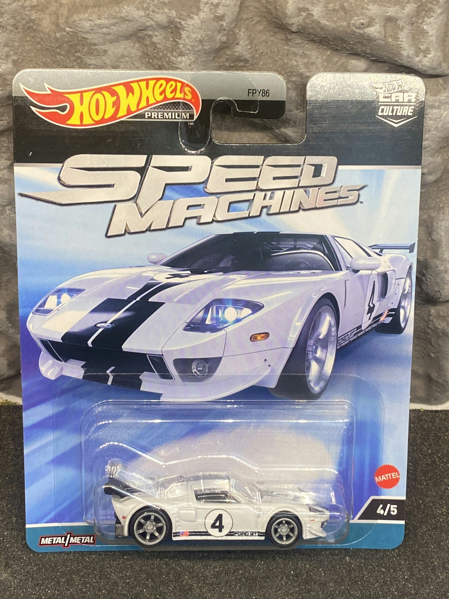 Skala 1/64 Hot Wheels PREMIUM - Speed Machines: Ford GT