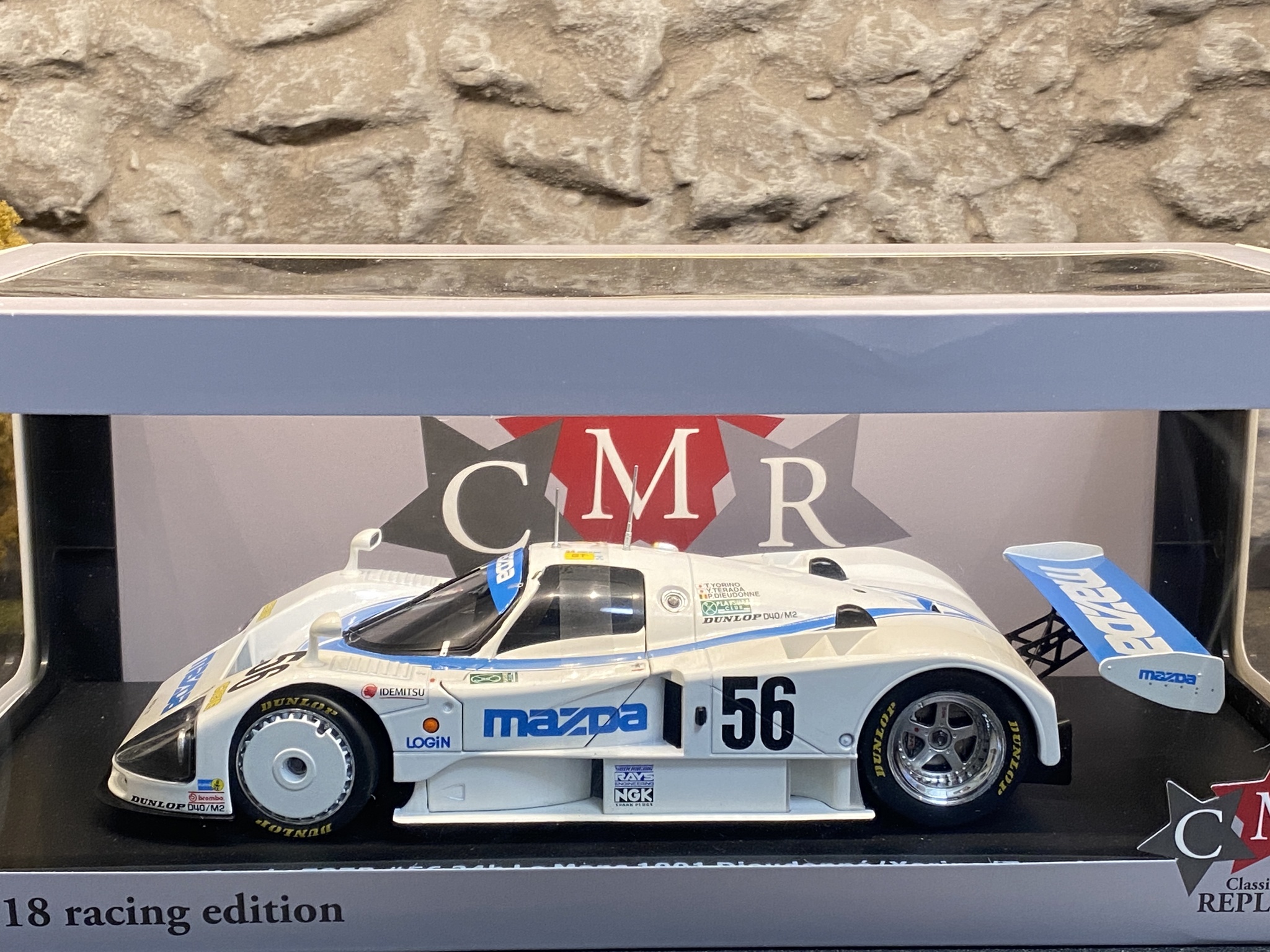 Skala 1/18 Mazda 787B #56 24h Le Mans 91' Dieudonné/Yorino/Terada fr CMR