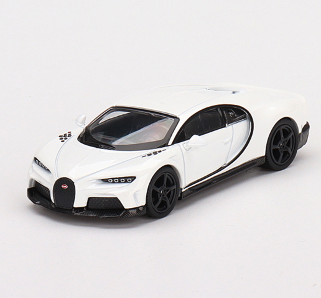 Skala 1/64 Bugatti Chiron Super Sport, White fr MINI GT