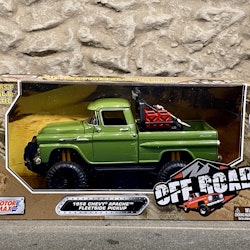 Skala 1/24: 1958 Chevy 5100 Fleetside Pickup fr MotorMax "Off Road"