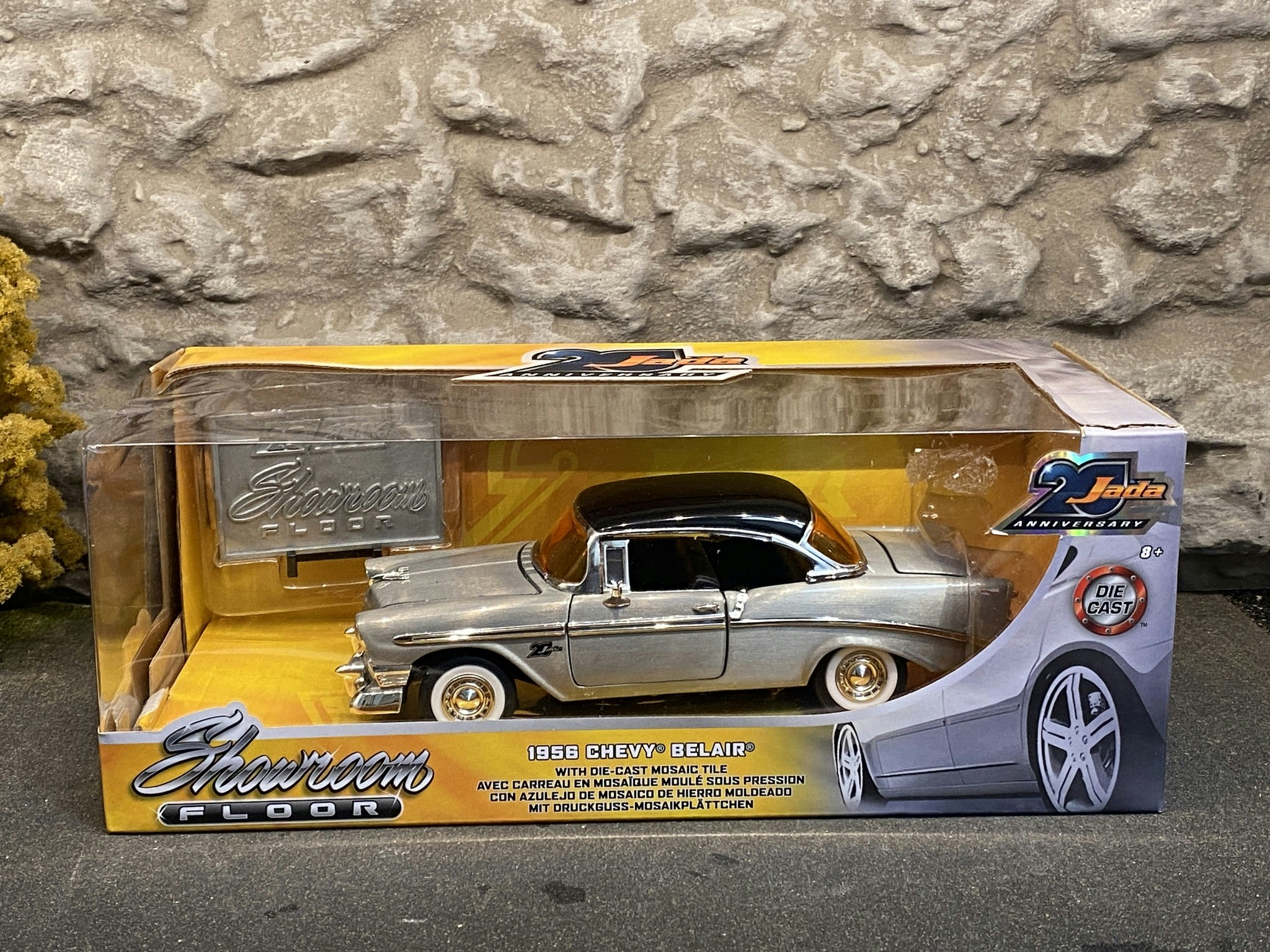 Skala 1/24: 1958 Chevy Belair fr Jada - 20-Anniversary