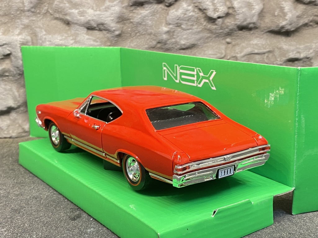 Skala 1/24: Chevrolet Chevelle SS 396 1968' fr Welly Nex Models