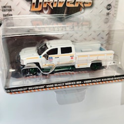 Skala 1/64 Greenlight "Dually Driver" Chevrolet Silverado 3500 Dually Service Bed 18' - FDOT