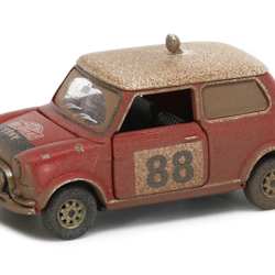 Skala 1/64 (1/50)- Mini Cooper Rally #88 Mud Weathered ATC65330 fr Tiny