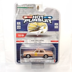 Skala 1/64 Chevrolet Caprice 87' Iowa "Hot Pursuit" från Greenlight