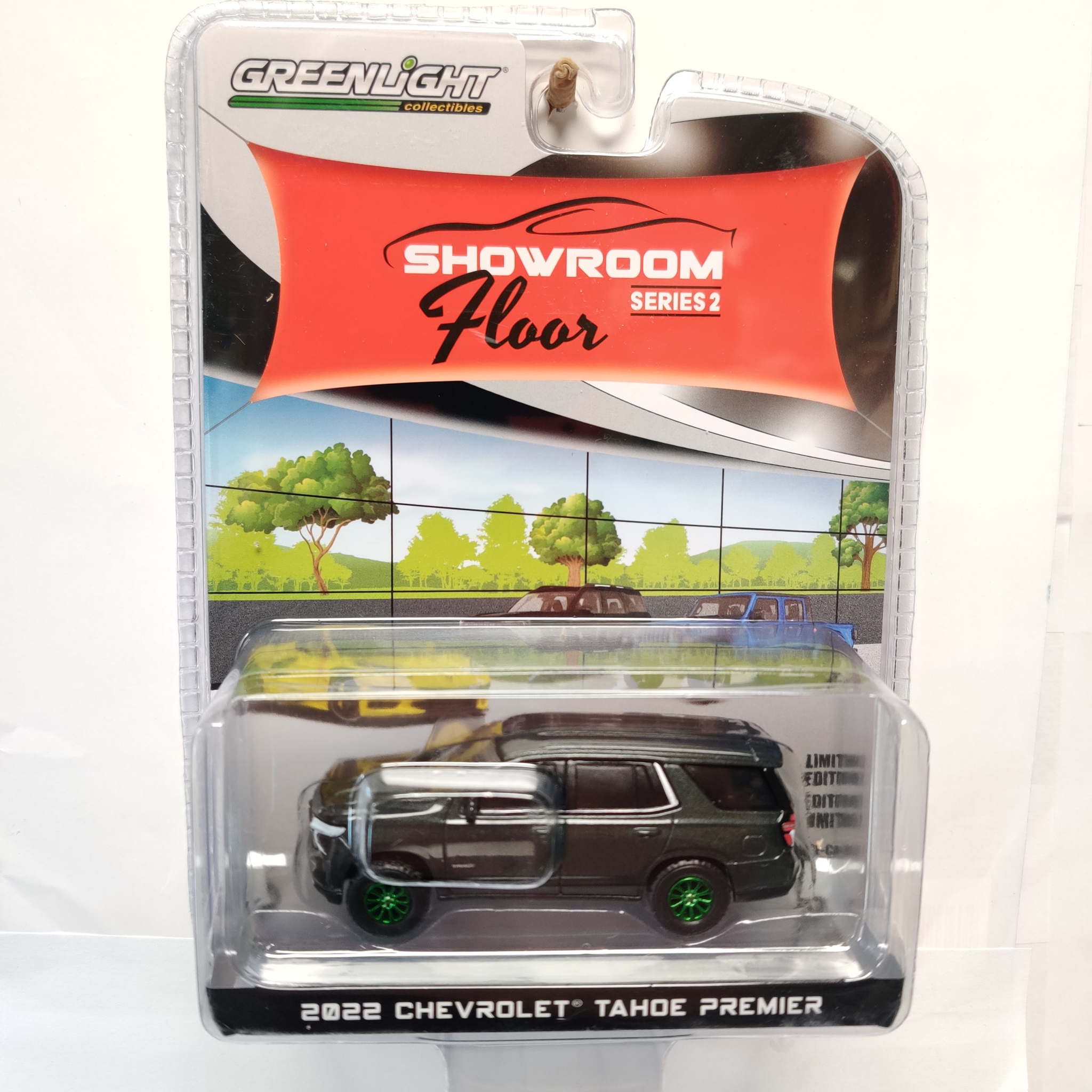 Skala 1/64 Chevrolet Tahoe Premier 22' "Showroom Floor" Ser.2 fr Greenlight Green.Ed