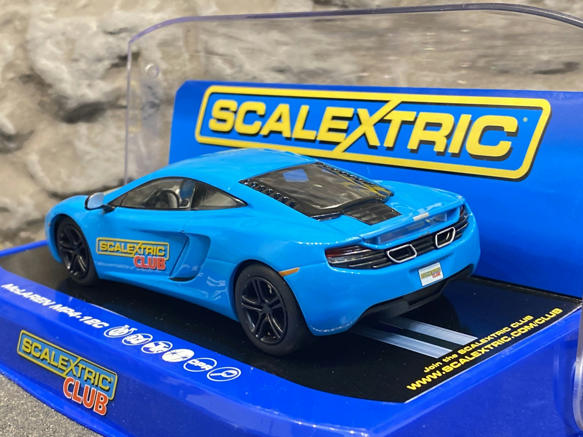 Skala 1/32 Analog Slotcar - McLaren MP4-12C fr Scalextric Club Special Edition 2012