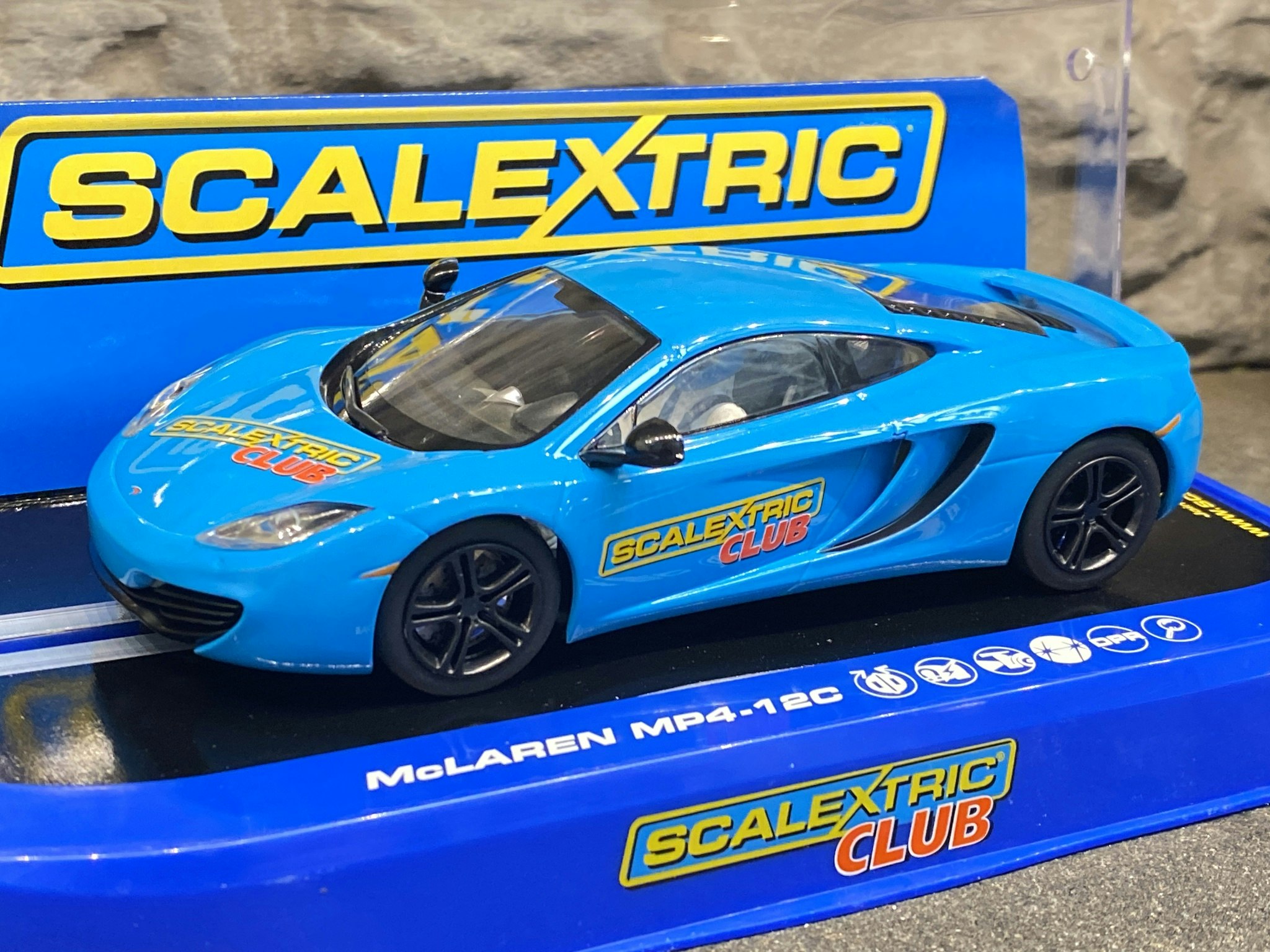 Skala 1/32 Analog Slotcar - McLaren MP4-12C fr Scalextric Club Special Edition 2012