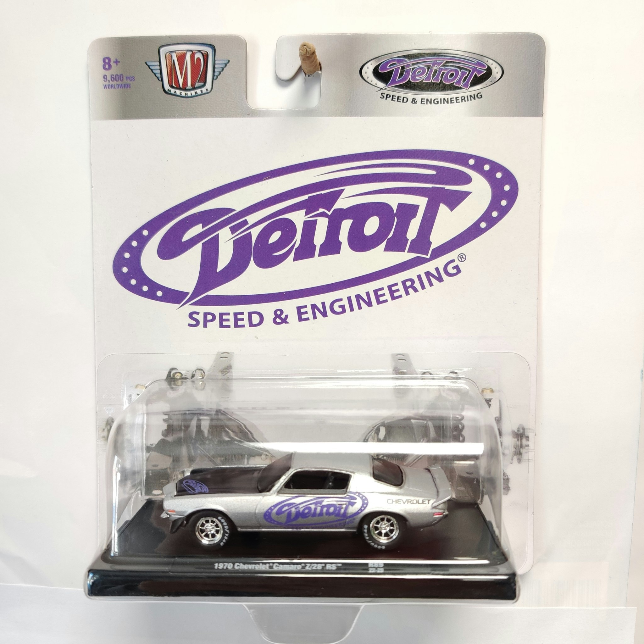 Skala 1/64 Chevrolet Camaro Z/28 RS 70' "Detroit - Speed & Engineering" från M2