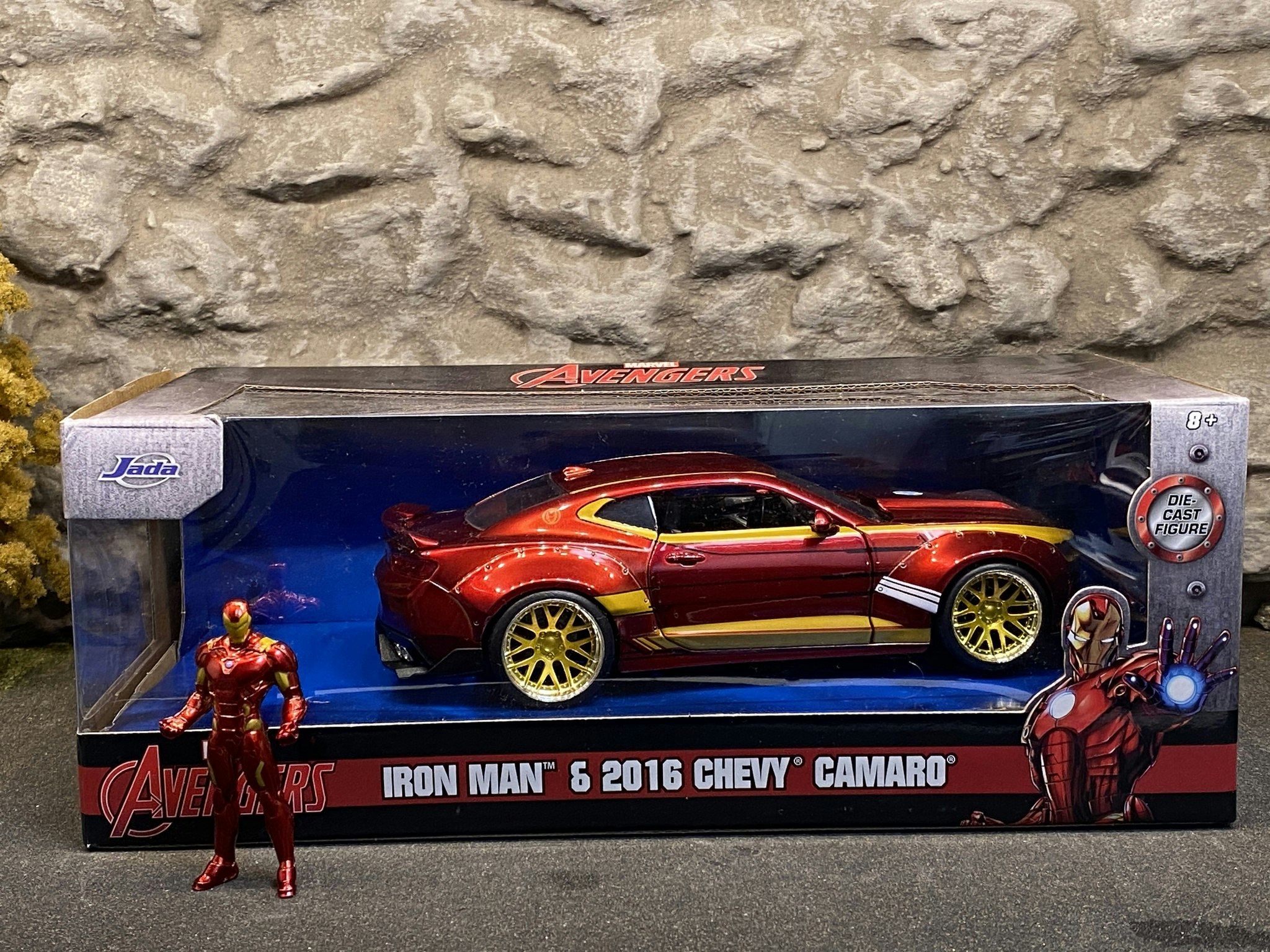 Skala 1/24: Avengers: Chevy Camaro 16', Iron Man fr Jada