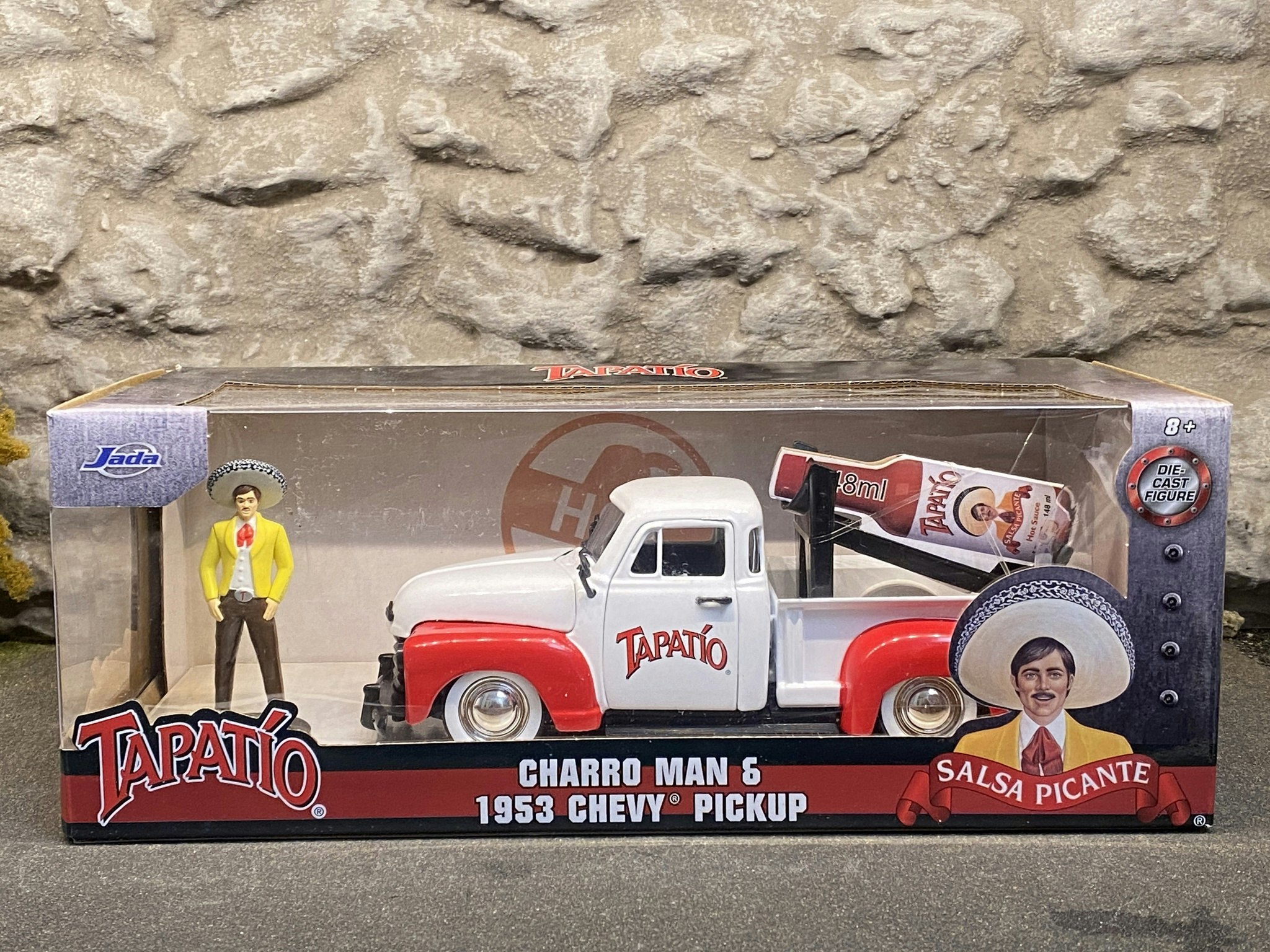 Skala 1/24: Tapatio: Chevy Pickup 1953', Charro Man "Salsa Picante" fr Jada