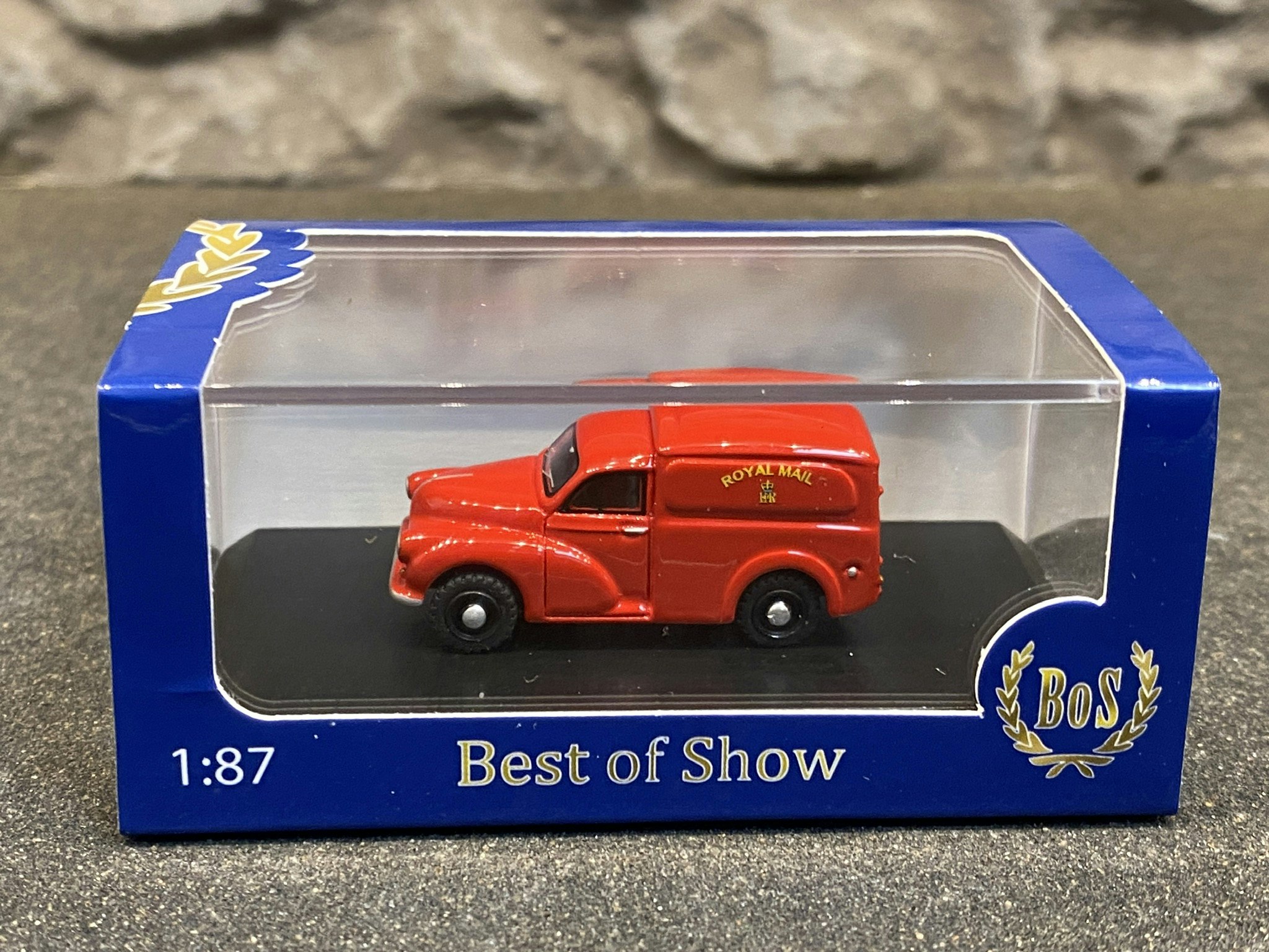 Skala 1/87 Morris Minor Van - Royal Mail fr Best of Show