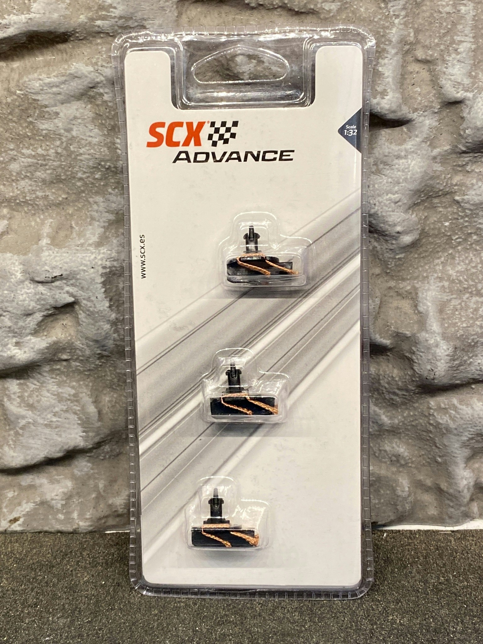 Skala 1/24 Digital Accessories fr SCX Advance: 3 pcs Advance Guide with Braids