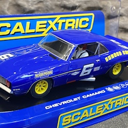 Skala 1/32 Analog Slotcar - Chevrolet Camaro, Blue 69' fr Scalextric