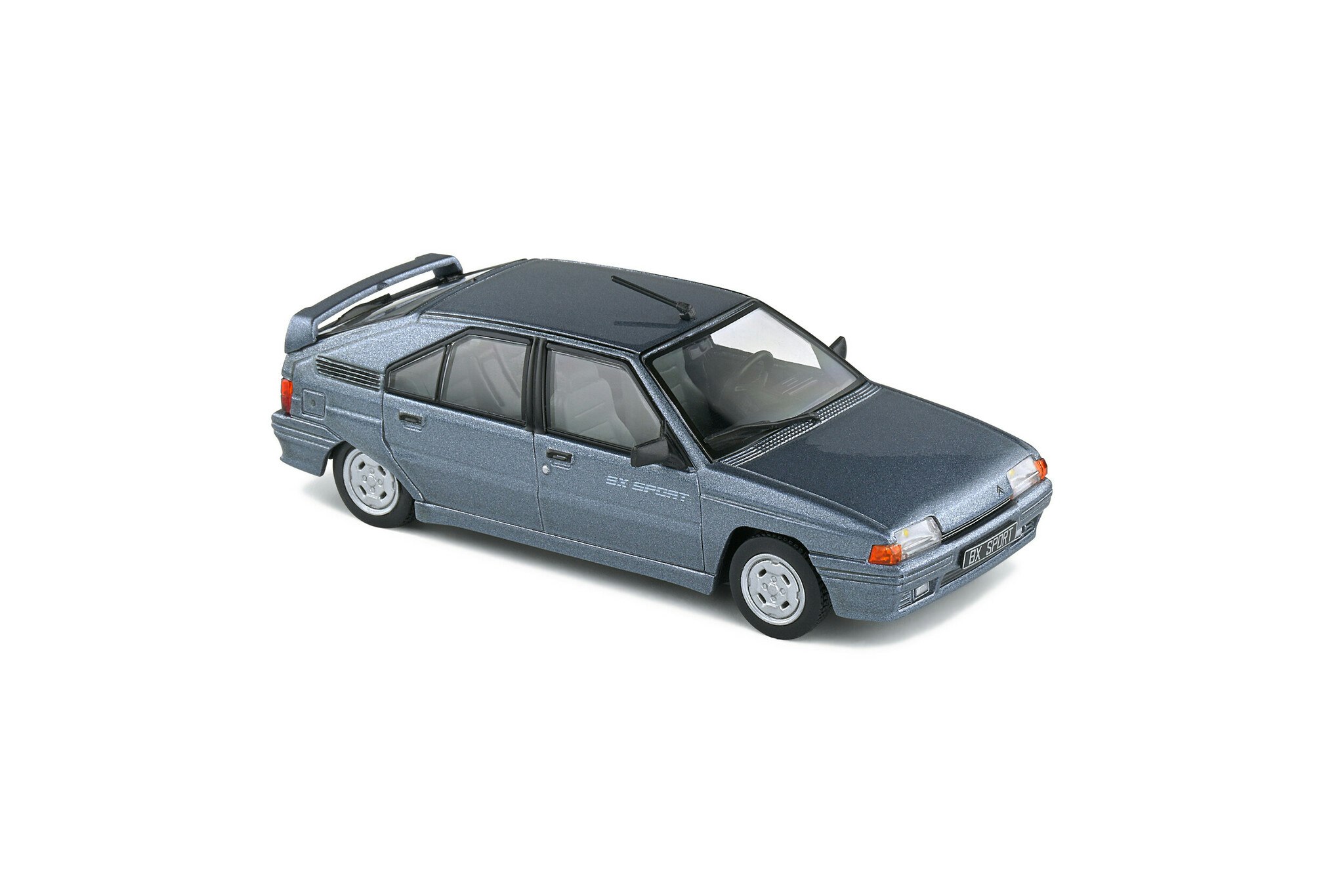 Skala 1/43 Citroën BX Sport – Metallic Pearl Grey – 1985 fr Solido